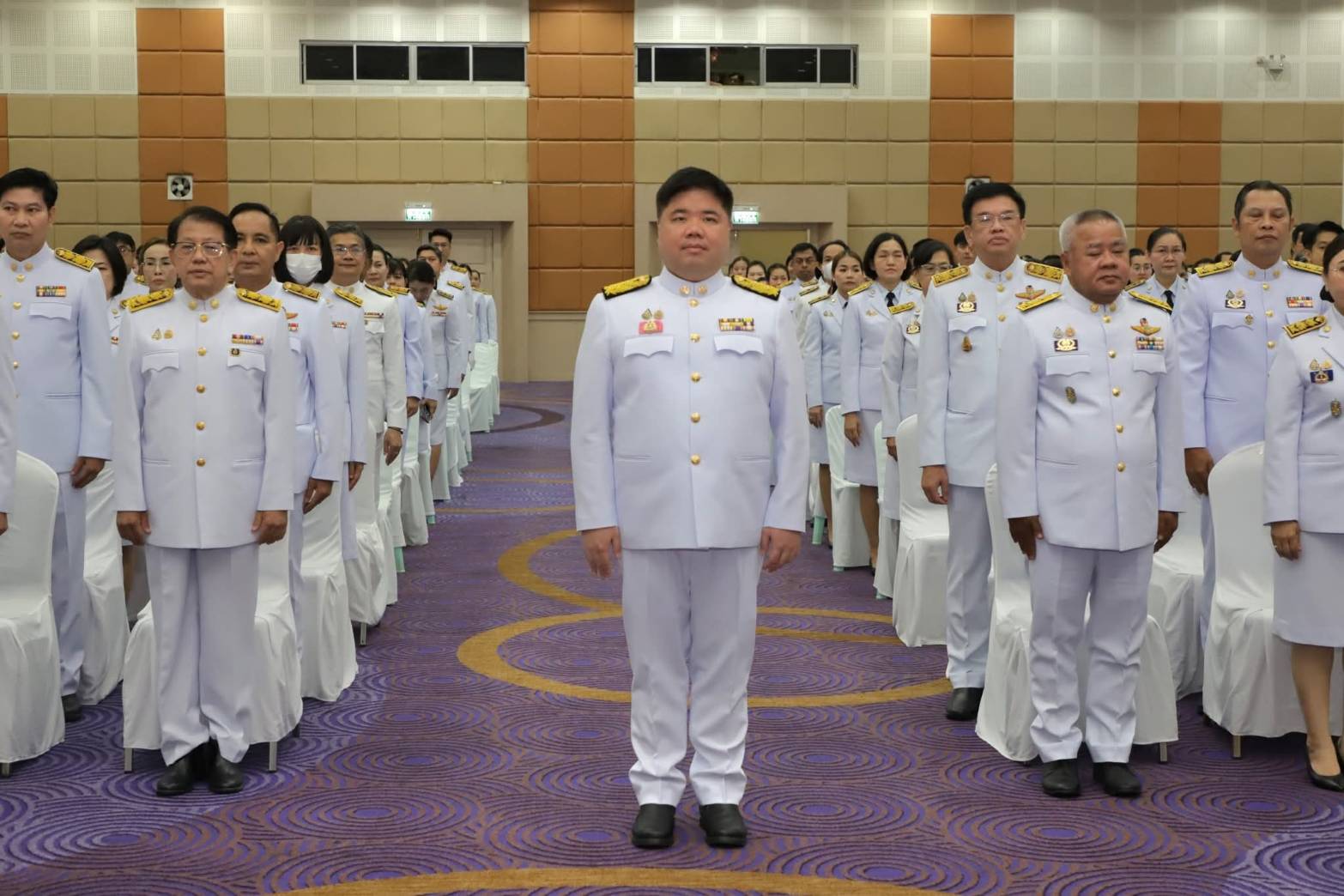 เข้าร่วมพิธีถวายราชสักการะ ถวายพระพรชัยมงคล และลงนามถวายพระพร เฉลิมพระเกียรติพระบาทสมเด็จพระเจ้าอยู่หัว เนื่องในโอกาสวันเฉลิมพระชนมพรรษา ๒๘ กรกฎาคม ๒๕๖๘