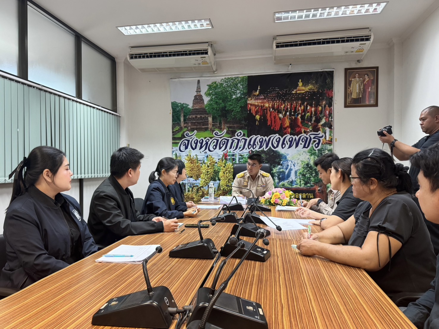 กลุ่มตรวจสอบภายใน เข้าตรวจสอบสำนักงานแรงงานจังหวัดกำแพงเพชร