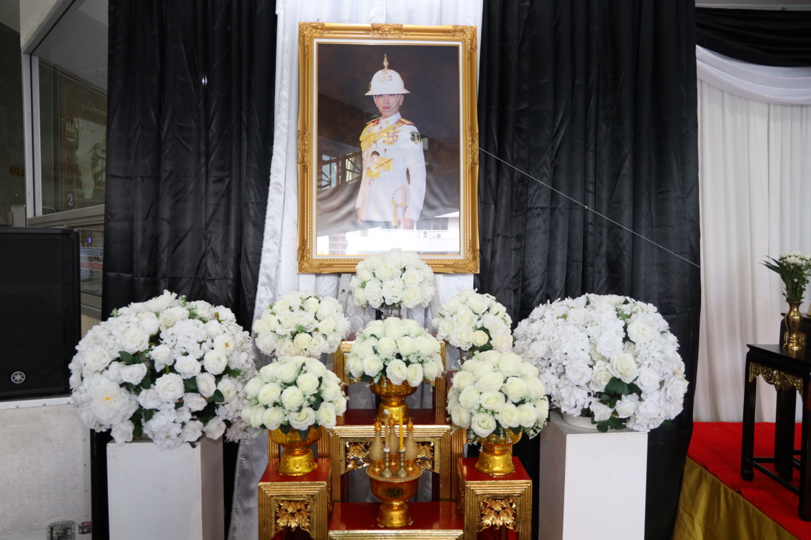 เข้าร่วมพิธีบำเพ็ญกุศลและทำบุญตักบาตร เนื่องในวันบำเพ็ญกุศลปัณรสมวาร ครบ 15 วัน